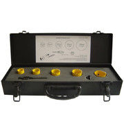 HSS Bi-Metal Hole Saw Set 7PCS в алюминиевом корпусе 14-210 мм