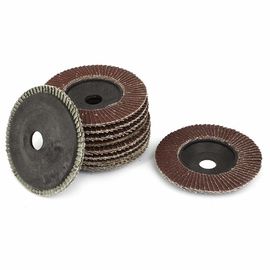 4 дюймовый алюминиевый оксид Flap Disc 320 Grit для шлифовки металла