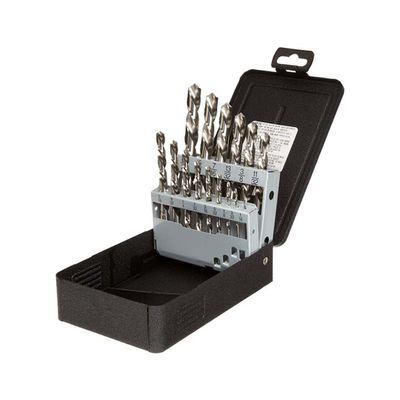 Сверла из быстрорежущей стали (HSS) для левой руки, DIN338, с янтарным покрытием, с прямым хвостовиком