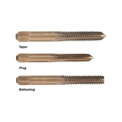 Метчики машинные DIN352 HSS с прямыми канавками M1-M64, легированная сталь
